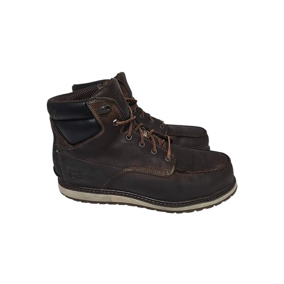 Timberland Men A5NFT 6 "Aluminum Toe Composite Plate Irvine Wedge Work Boot 12W - Picture 2 of 9